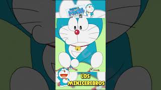 Los Minicerebros 🧠 doraemon doramaresumen shortvideo [upl. by Haliak]