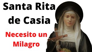 🕯️ Oración a Santa Rita de Casia para pedir un milagro [upl. by Noicpesnoc250]