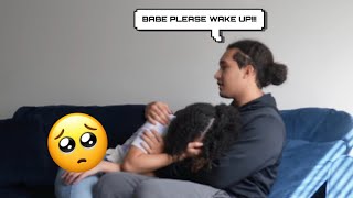 Starting An Argument Then Passing Out Into My Boyfriends Arms PRANK Cute Reaction [upl. by Eisserc665]