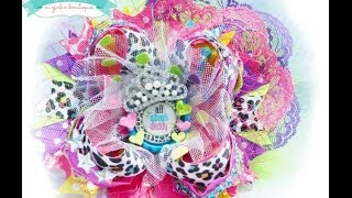 Guest Weekend Adding lace to your hairbows how to add lace to your bows [upl. by Nylla988]