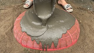 Amazing Cement Craft Ideas Easy Garden Decoration With Fish Pots Craft [upl. by Eseret390]