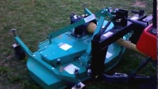 New finish mower by Agmate for MF GC2600 [upl. by Aniroz851]