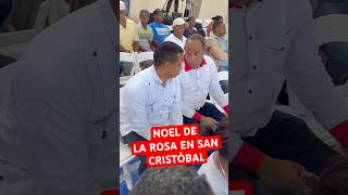 Noel de la Rosa de El Recetario en inauguración de cancha de BasketBol en San Cristóbal [upl. by Rama559]