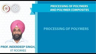 Processing of polymers [upl. by Hook]