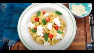 Barilla  Pesto Barilla Genovese Makarna Soslu ve Ricotta Peynirli Barilla Tortellini [upl. by Kifar]