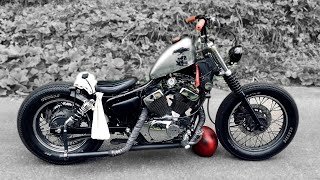 virago250 xv250 chopper bobber choppastyle ビラーゴ チョッパー カスタム custom ラット アメリカン [upl. by Ocram]