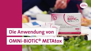 Zucker amp Fettstoffwechsel im Griff mit OMNiBiOTiC® METAtox [upl. by Ellatnahc]