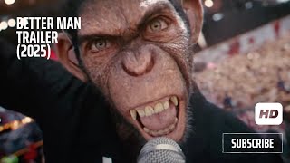 BETTER MAN Official Trailer 2 2025 Robbie Williams [upl. by Aihsoem]