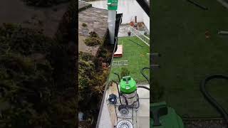 Gutter cleaning in Edinburgh with our predator vac gutterclean edinburgh [upl. by Hubbard]