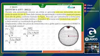 Durante uma apresentação circense um artista se apresenta com sua motocicleta em um globo da morte [upl. by Aihsem]