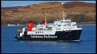 CalMac ferry Hebridean Isles arriving at Port Ellen Islay [upl. by Hcir412]