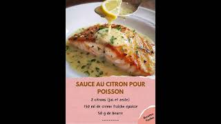 Sauce au citron pour poisson [upl. by Eleirbag]