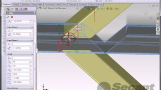 SolidWorks Bending a Square Tube [upl. by Japha]