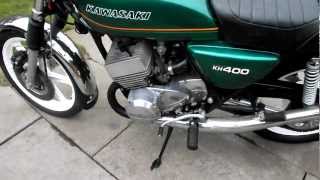 kawasaki kh400allspeeds1979fully restored [upl. by Brick]