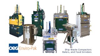 OEG Offshore  EnviroPak  Marine Compactors [upl. by Whitver]