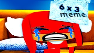 6 X 3 Meme  ROBLOX SonicEXE The Disaster [upl. by Eidnak]