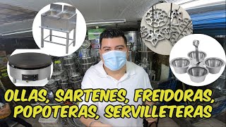 🍴 TRASTES DE ALUMINIO PARA COCINA 🗑 [upl. by Ardnued244]