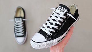 HOW TO LACE CONVERSE BEST WAY [upl. by Nomrej]