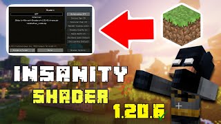 How To Download amp Install Insanity Shader for Minecraft 1206 [upl. by Bury]