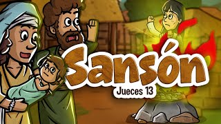 Sansón  Historia de la Biblia  Mi Primera Biblia  45 [upl. by Dafna]