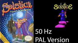 Title Screen 50 Hz  Solstice OST PAL Version [upl. by Doley]