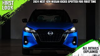 2024 Nissan Kicks Spied Testing For First Time  Explained All Changes Spec Features And More [upl. by Buiron]