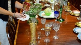 How to Appraise Glassware  Antique Glassware Pottery amp More [upl. by Dihgirb36]