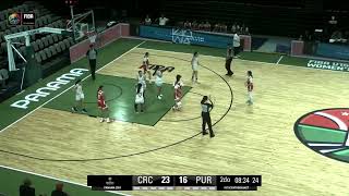 Zulymar Velazquez 5  Costa Rica v Puerto Rico  FIBA Centrobasket U15 Womens Championship 2024 [upl. by Airdnua]