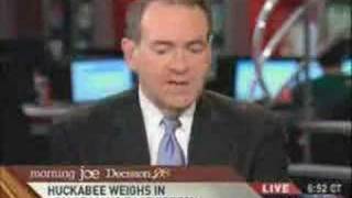 Huckabee defends Barack Obama on Rev Wright controversy [upl. by Hausmann]