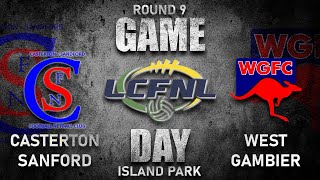 LCFNL  CASTERTON VS WEST GAMBIER ROUND 9  22062024 [upl. by Leahplar136]