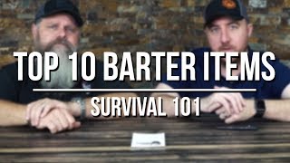 Top 10 Barter Items [upl. by Nolrak218]