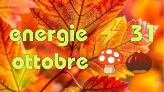 ENERGIE ⚡ 31 OTTOBRE 🍄🌰 [upl. by Oiromed]