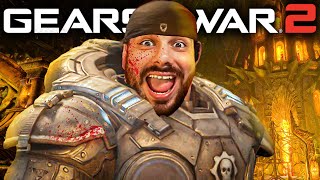 PART 4 🔴 GEARS OF WAR 2 👊 HARDCORE DIFFICULTY [upl. by Dolhenty45]