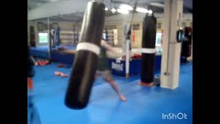 throwback training kickboxing boxing martialarts muaythai coaching mma [upl. by Morton]