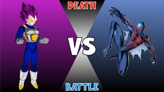 Ultra Ego Vegeta vs SpiderMan 2099  Death Battle [upl. by Deehan]