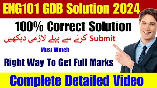 ENG101 GDB Solution 2024  ENG101 GDB Solution Fall 2024  ENG101 GDB 2024  ENG101 GDB Solution [upl. by Assirat]