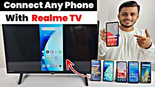 Realme LED TV 32 inch connect to mobile  How to Connect Realme tv to phone  Legal Tech [upl. by Ezechiel348]