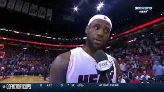 20140331  LeBron James Full Highlights vs Raptors  32 Pts 8 Assists 7 Reb [upl. by Ahsiuqat489]