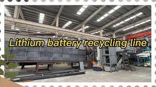 quotRevolutionizing Battery Recycling Introducing the Lithium Battery Recycling Linequot [upl. by Elbys534]