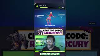 Maximum bounce Fortnite emote gift from Mal to Rock Mercury [upl. by Nesila58]