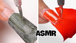 626 ASMR Getting Your Nail Done  Satisfying Nail Tutorial  Nails Inspiration [upl. by Yelrehs]