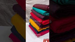 TWOTONE SILK  BEAUTIFUL SHADES LIGHT WEIGHT  fabrics dresses trending viralvideo [upl. by Ahseryt]