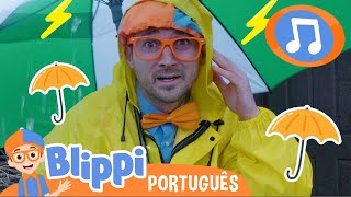 Canção Maravilhosa do Tempo do Blippi  Cante com o Blippi Brasil [upl. by Galateah]