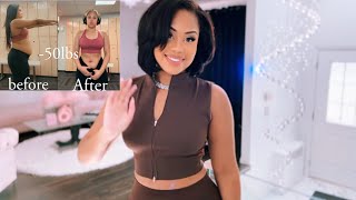 MY WEIGHT LOSS JOURNEY  What I did to lose 50 pounds in 2 MONTHS ‼️ [upl. by Perceval]