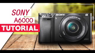 Sony A6000 Tutorial For Beginners  How To Setup Your New Mirrorless Camera [upl. by Nossila]