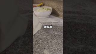 2 Ingredient Pizza Dough No Yeast Needed 🍕 shorts [upl. by Lathrop]