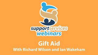 Gift Aid Webinar September 2021 [upl. by Sankey]