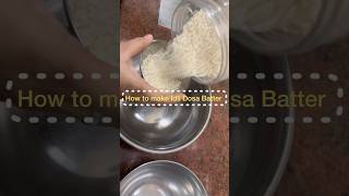 Idli dosa batter recipe youtubeshorts idli dosa southindianfood [upl. by Celestia]