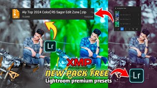 how to import xmp files into lightroom mobile  HD 4K🔥 lightroom premium presets free download [upl. by Otnicaj]