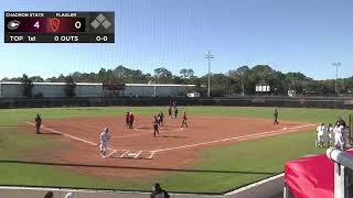 Flagler Softball vs Chadron State Game 1 262024 [upl. by Tniassuot]